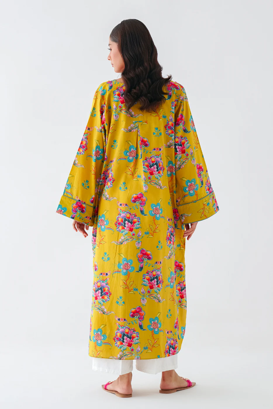 PRINTED CAMBRIC SHIRT (PRET) - Image 2