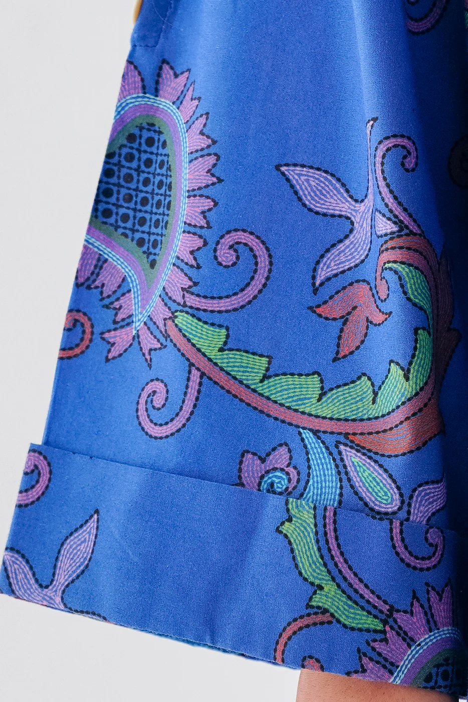PRINTED CAMBRIC SHIRT (PRET) - Image 3