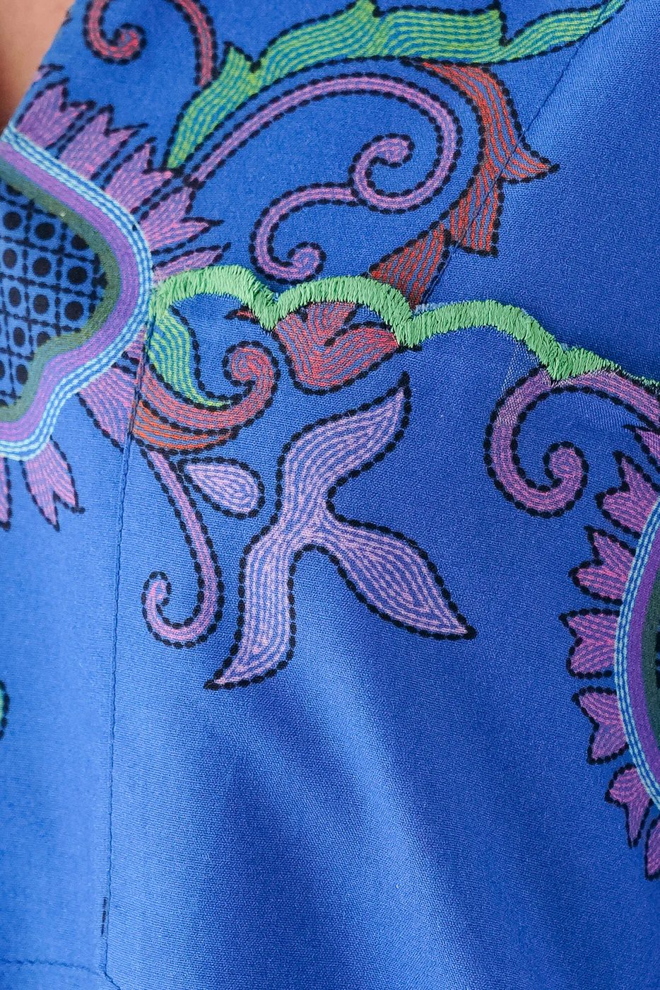 PRINTED CAMBRIC SHIRT (PRET) - Image 4
