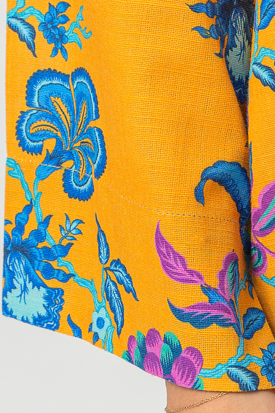 PRINTED SLUB KHADDAR SHIRT (PRET) - Image 4