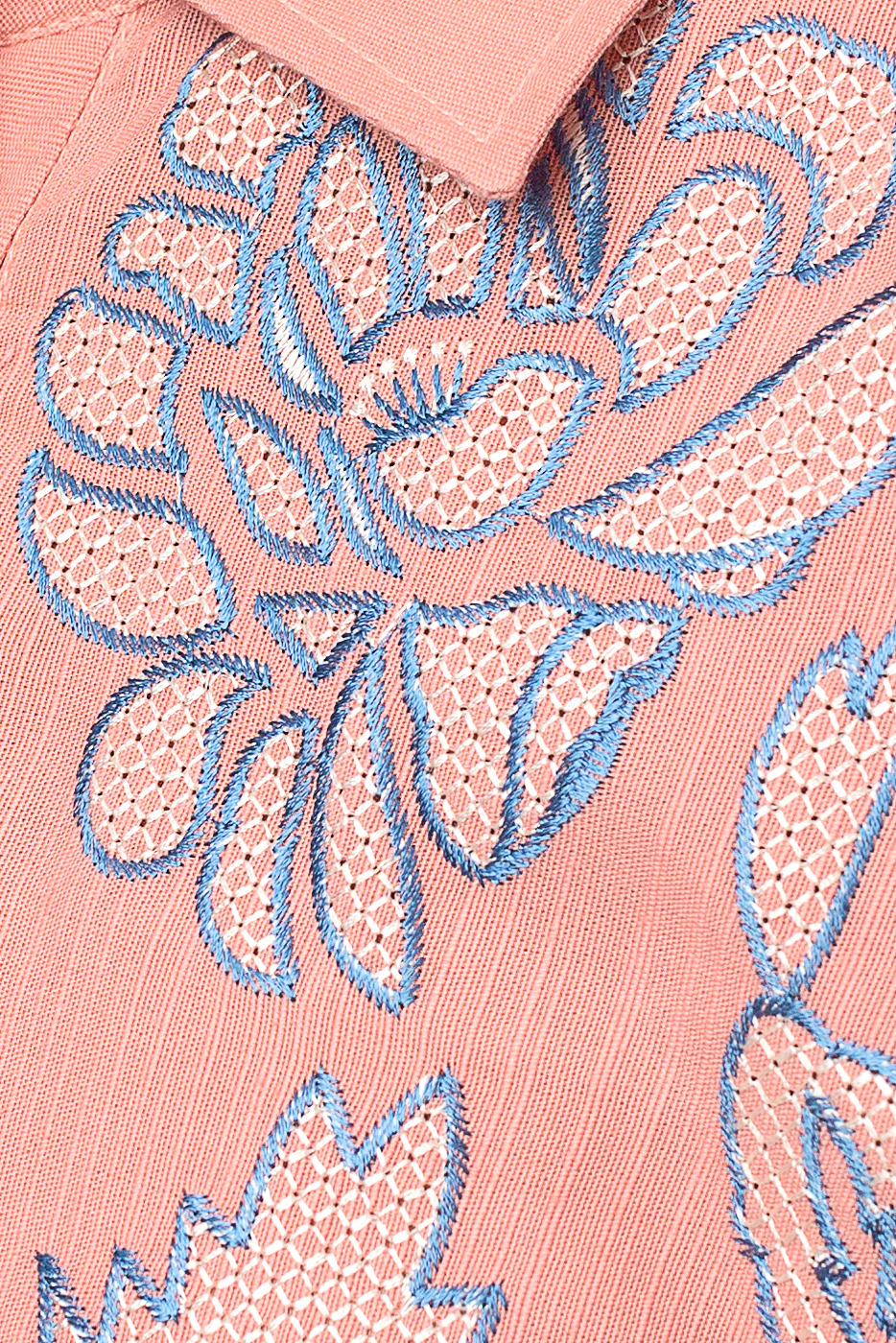 2 PIECE EMBROIDERED SLUB KHADDAR SUIT (PRET) - Image 4
