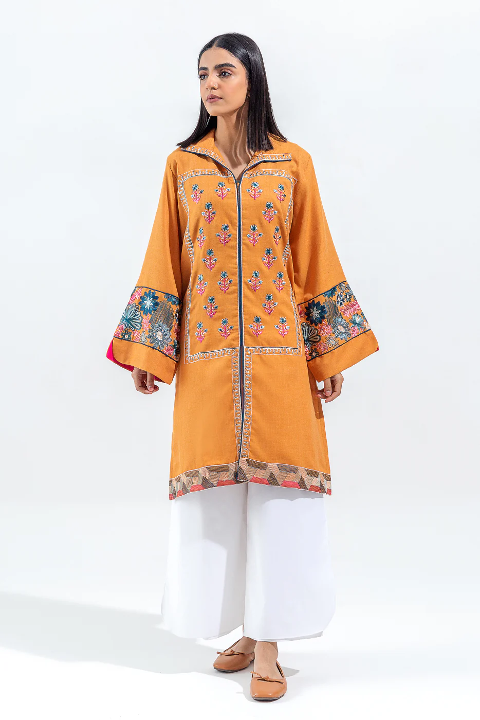 EMBROIDERED TWILL SHIRT(PRET) - Image 3