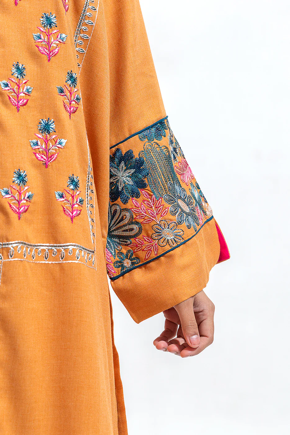 EMBROIDERED TWILL SHIRT(PRET) - Image 5