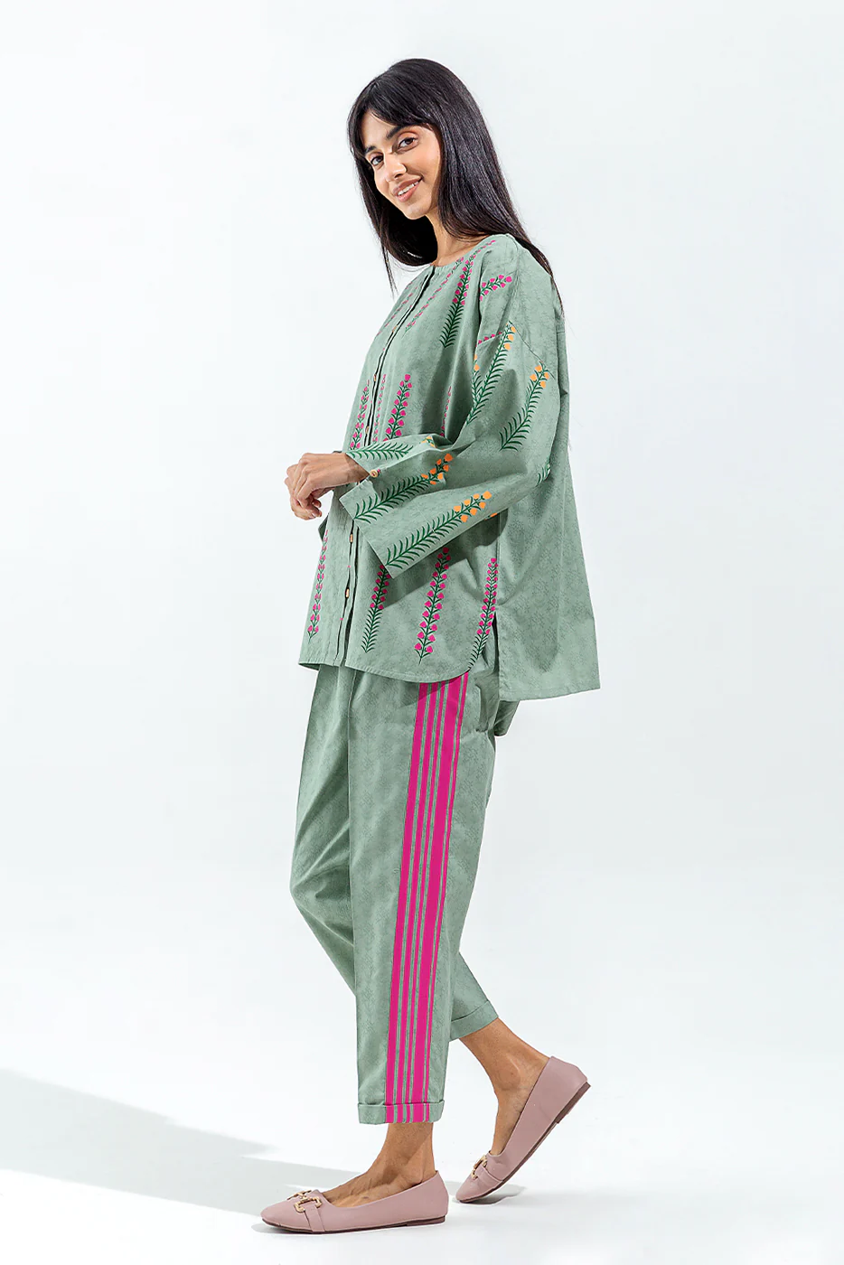 SELF JACQUARD TOP (PRET) - Image 2