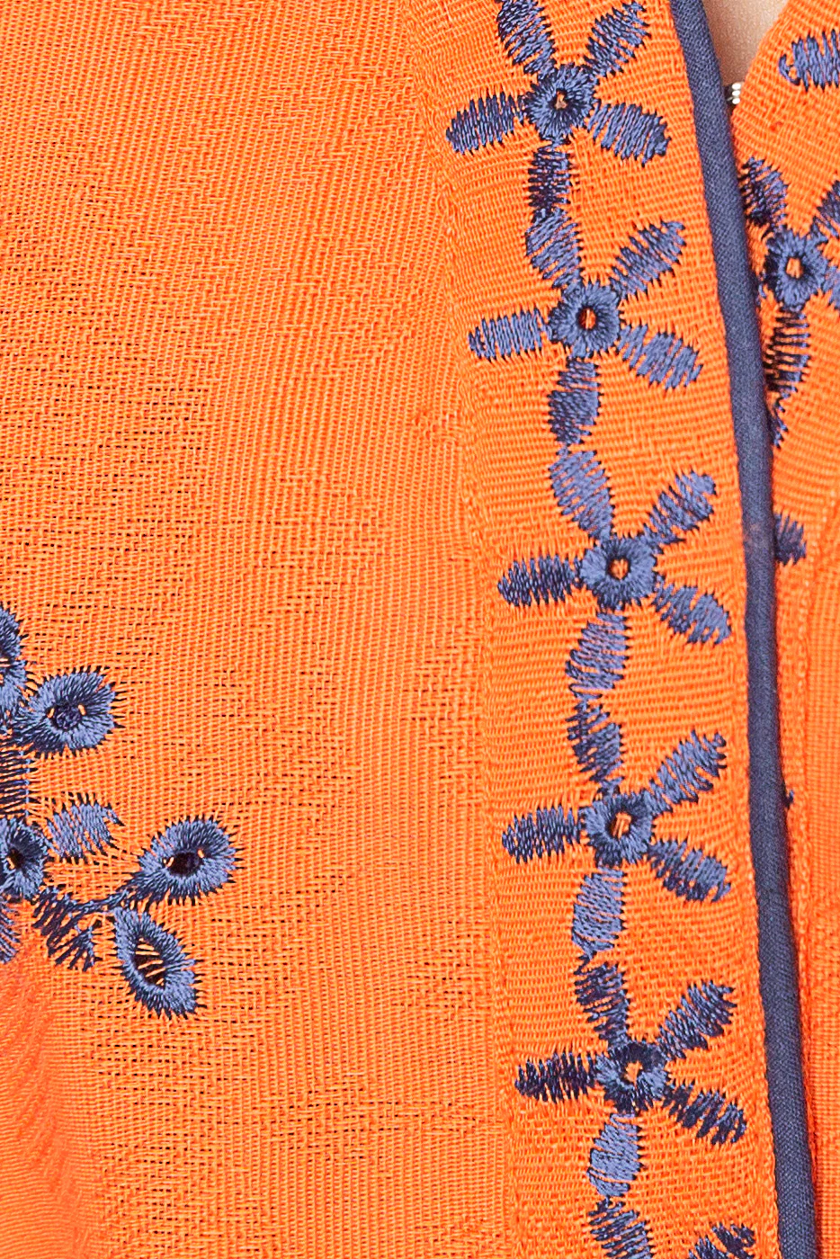 EMBROIDERED KHADDAR JACQUARD SHIRT (PRET) - Image 4