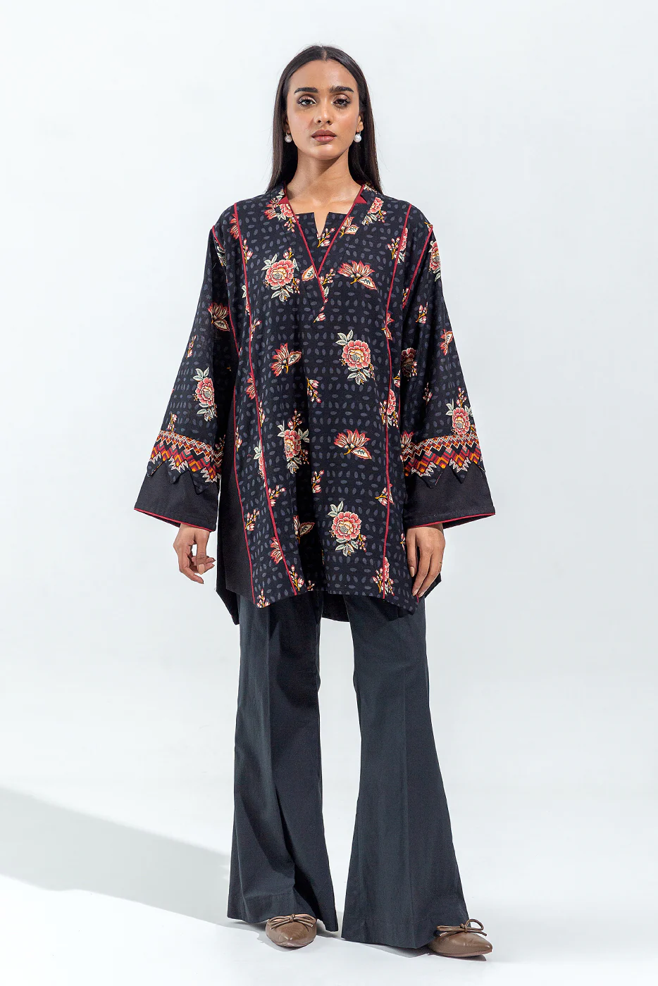 BASIC KHADDAR SHIRT (PRET) - Image 2