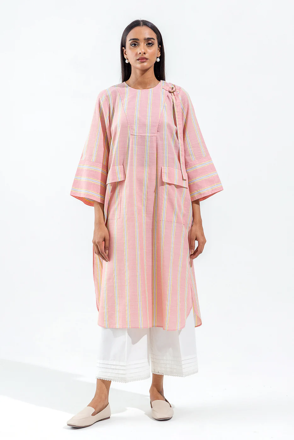 BASIC YARN DYED SHIRT (PRET) - Image 2