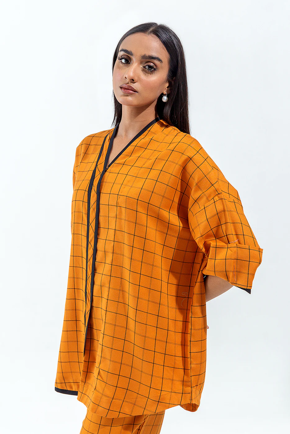 2 PIECE YARN DYED SUIT (PRET) - Image 4