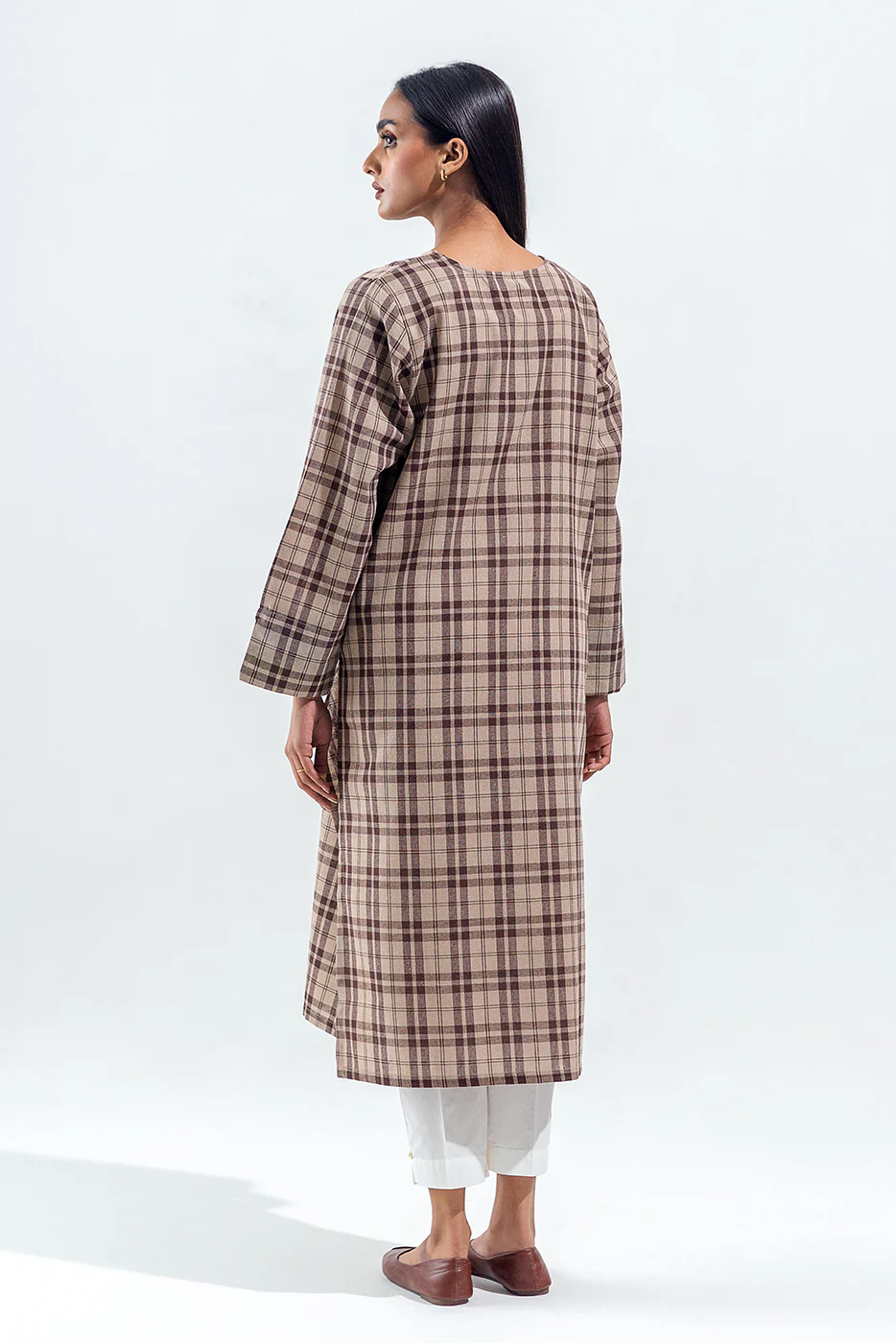 BASIC YARN DYED SHIRT (PRET) - Image 3