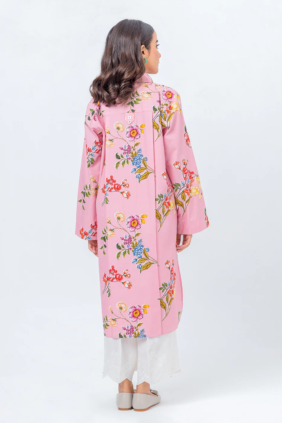 PRINTED POPLIN SHIRT (PRET) - Image 3