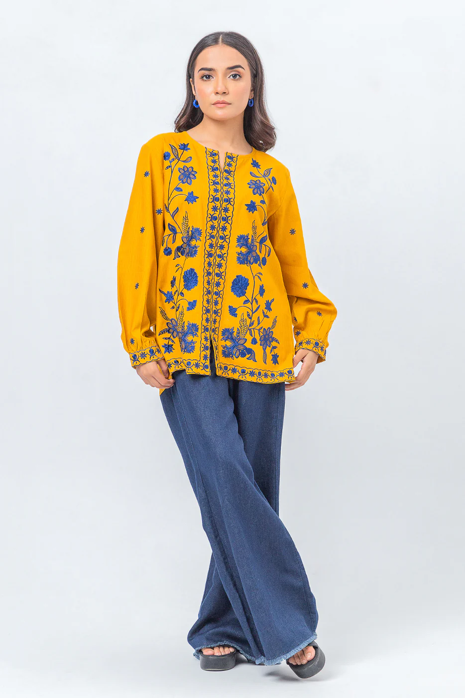 SLUB KHADDAR TOP (PRET) - Image 2