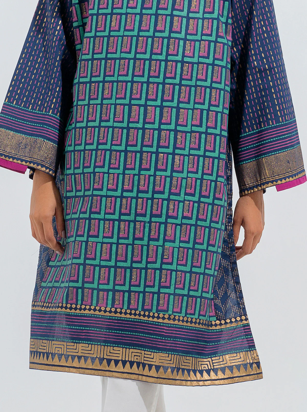 BLOCK PRINTED SHIRT - Image 2