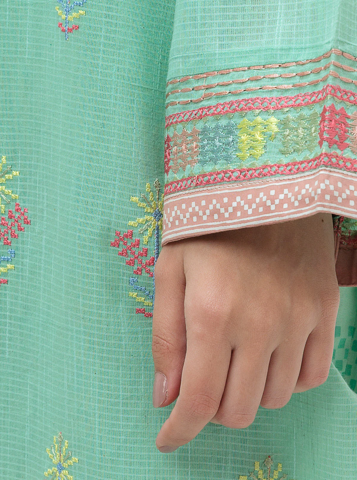 EMBROIDERED SHIRT WITH PANT - Image 3