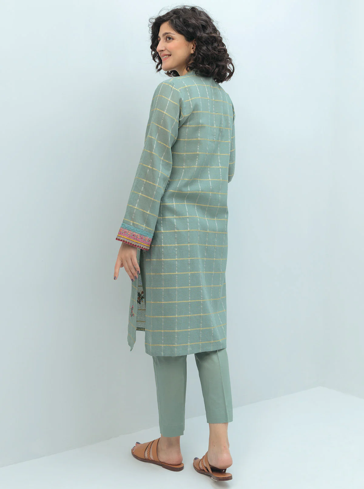 EMBROIDERED SHIRT WITH PANT - Image 4