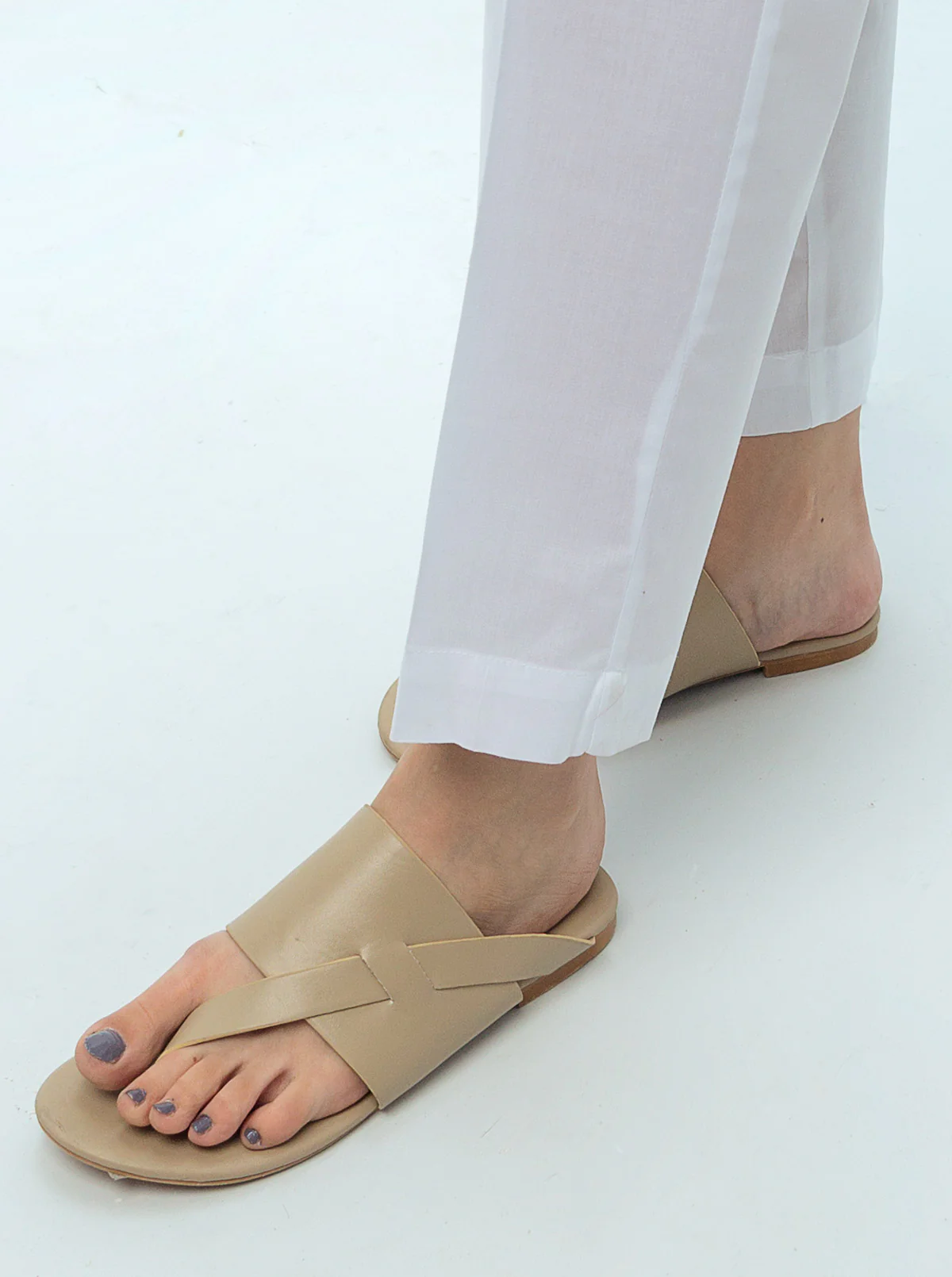 BASIC STRAIGHT PANTS - Image 2