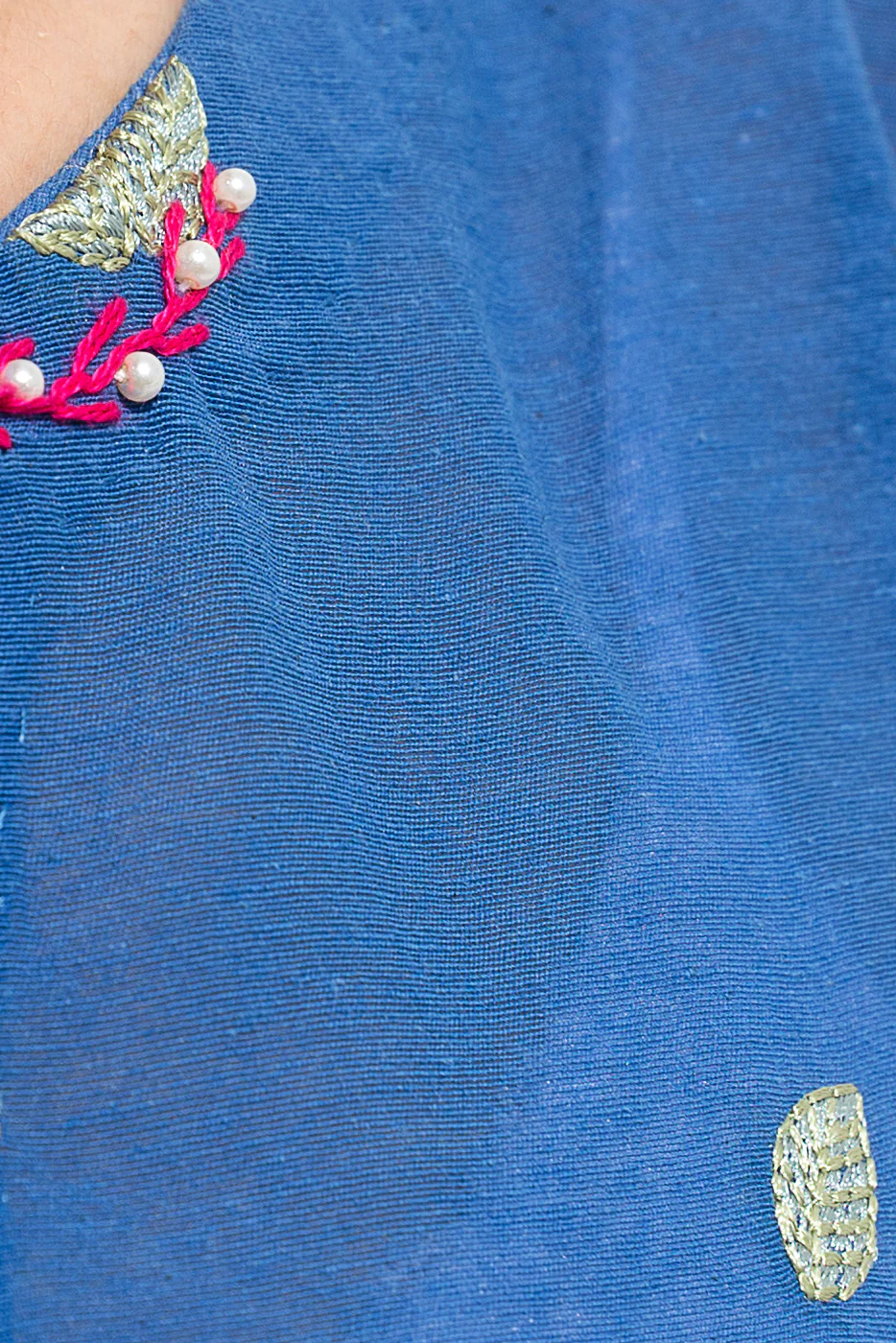 EMBROIDERED KARANDI SHIRT (LUXURY PRET) - Image 3
