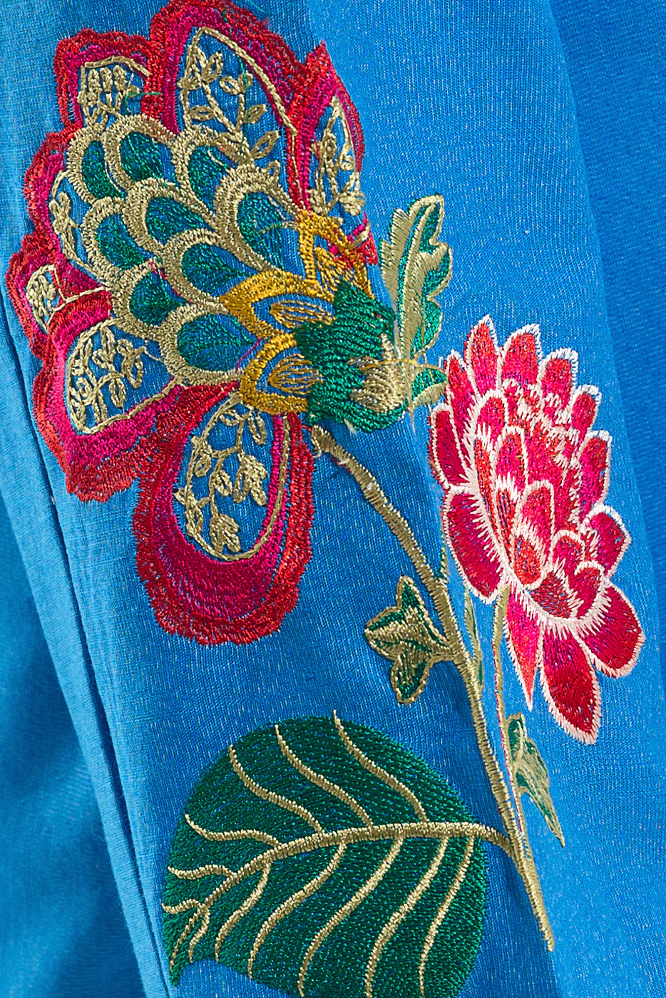 EMBROIDERED MULTI NEPS SHIRT (PRET) - Image 3