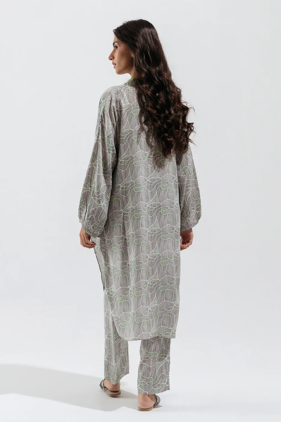 PRINTED VISCOSE SHIRT (PRET) - Image 2