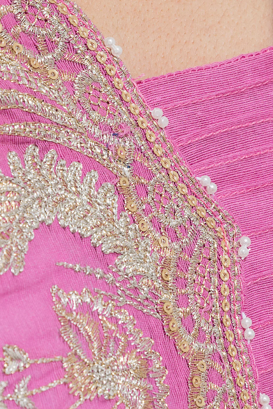 EMBROIDERED KARANDI SHIRT (LUXURY PRET) - Image 2