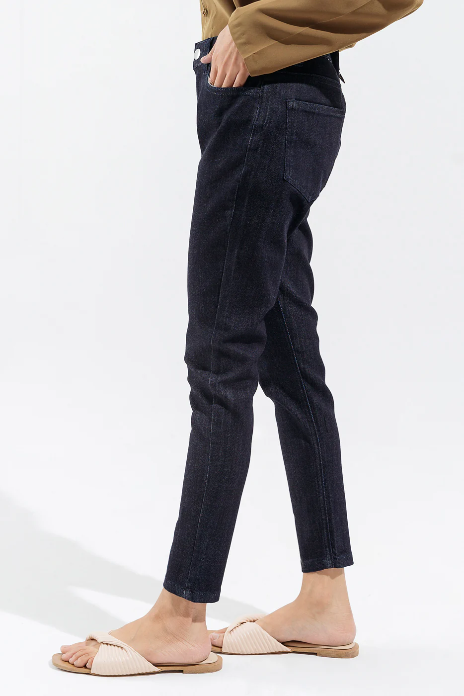 DENIM STRAIGHT PANTS - Image 2