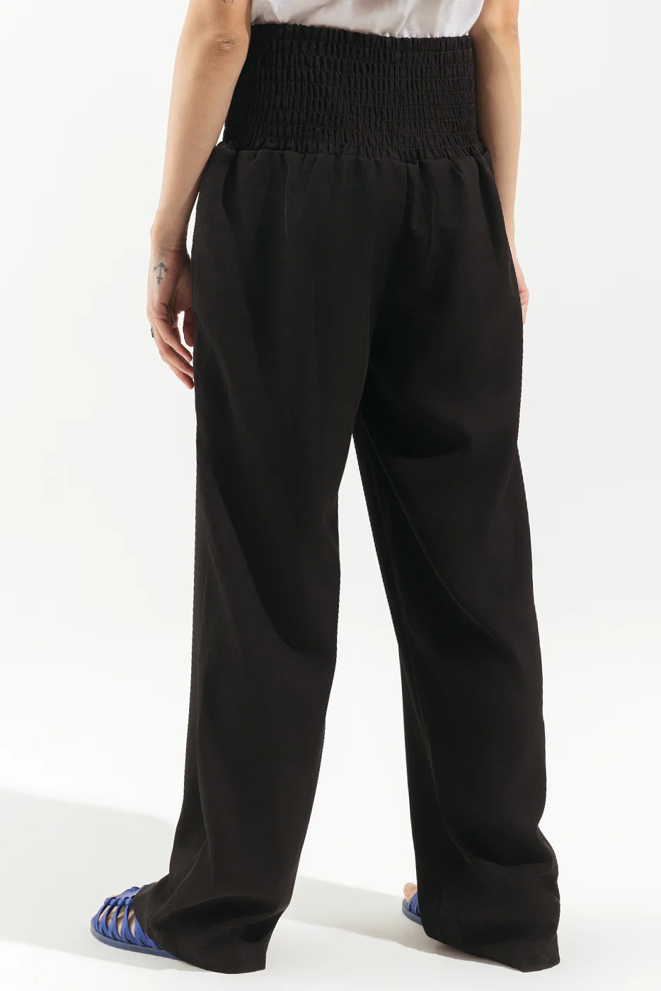 BLACK TAILORED PANTS - Image 3