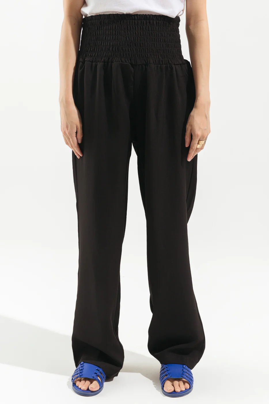 BLACK TAILORED PANTS - Image 4