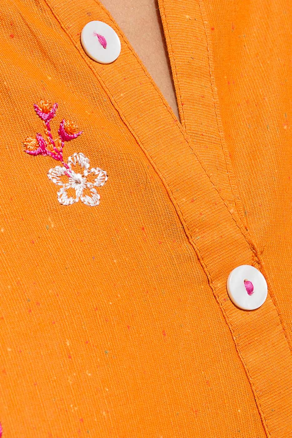 EMBROIDERED MULTI NEPS SHIRT (PRET) - Image 2