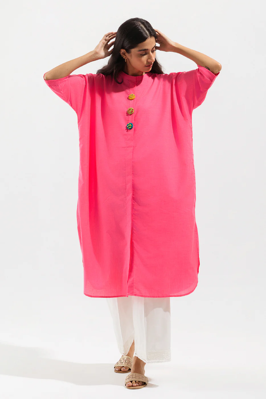 BASIC CHAMBRAY SHIRT (PRET) - Image 2
