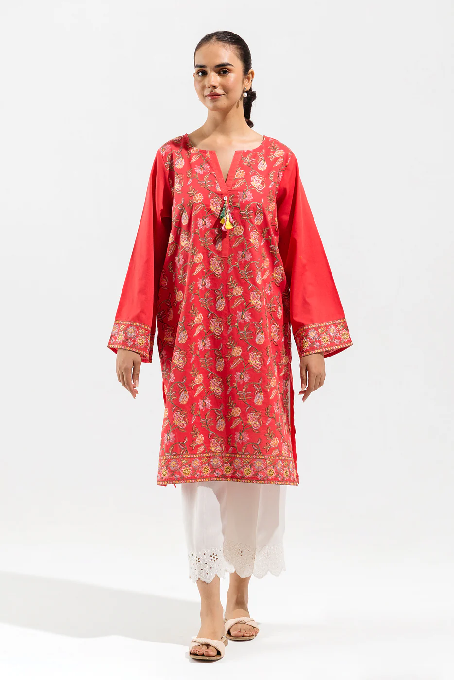 EMBROIDERED LAWN SHIRT (PRET) - Image 4