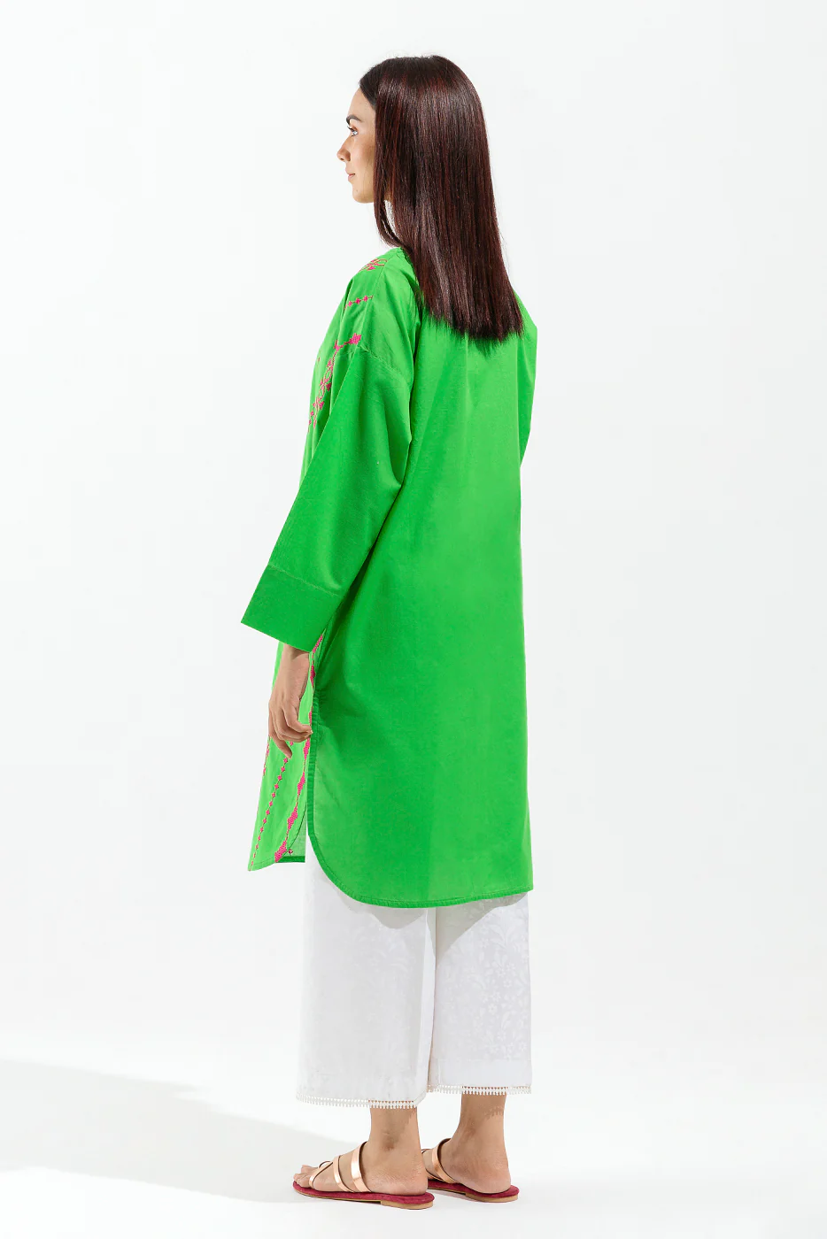 EMBROIDERED LAWN SHIRT (PRET) - Image 2