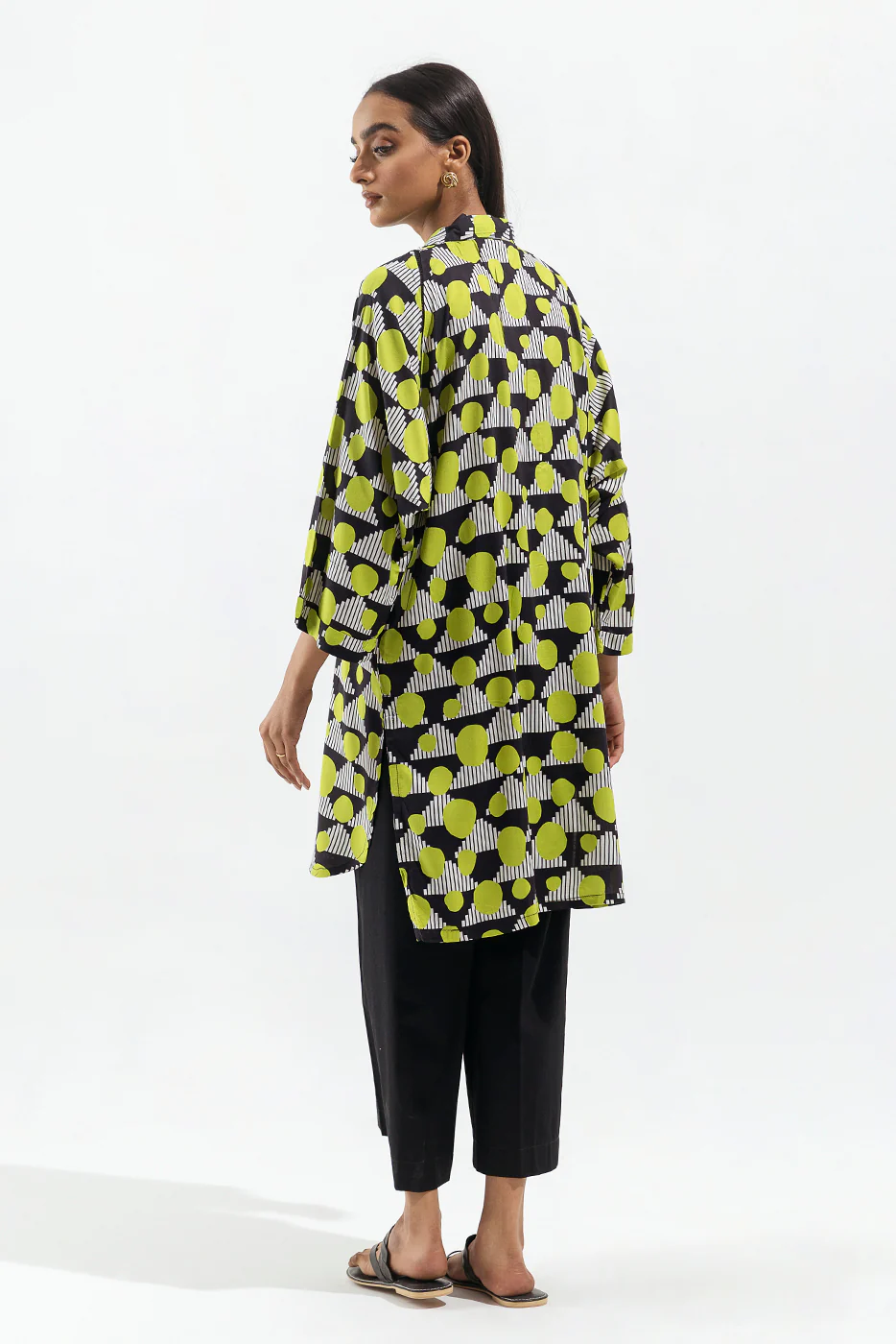 BASIC VISCOSE SHIRT (PRET) - Image 2