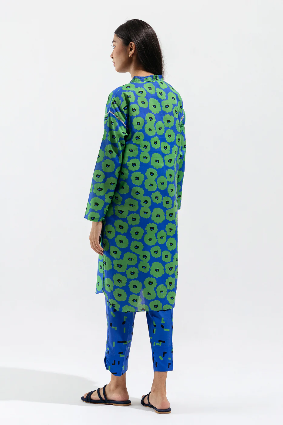 PRINTED LAWN SHIRT (PRET) - Image 2
