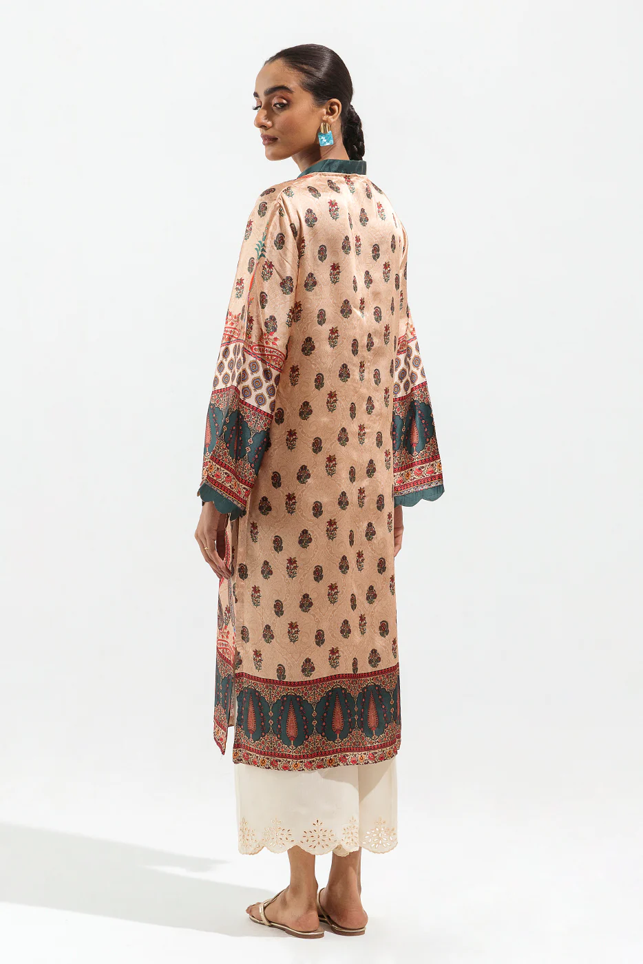 BASIC PRINTED SILK SHIRT (LUXURY PRET) - Image 2