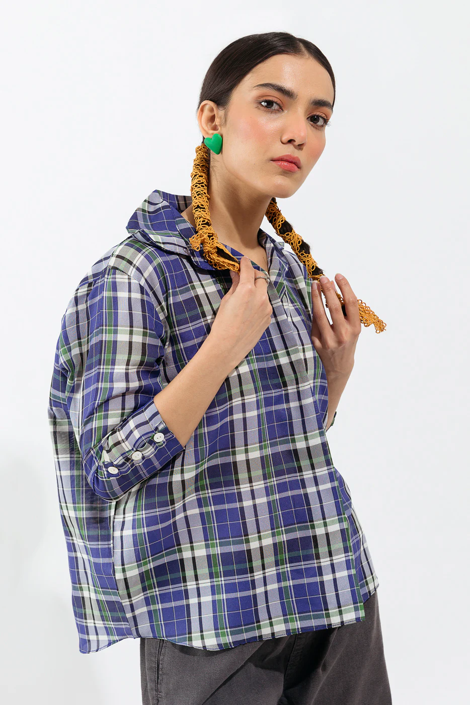 MULTI CHECKERED TOP - Image 3