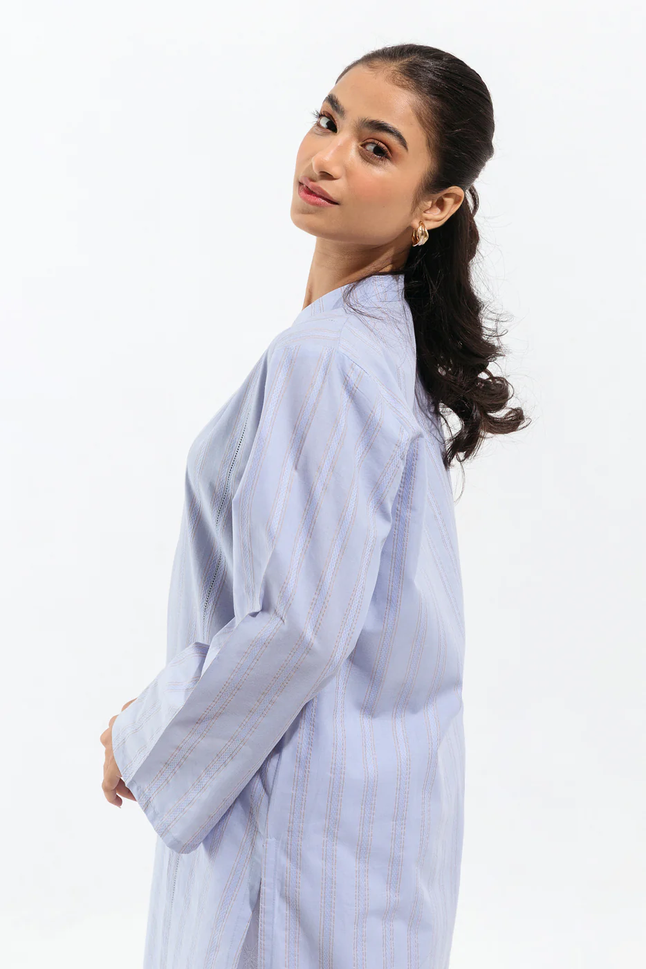 BASIC JACQUARD SHIRT (PRET) - Image 2