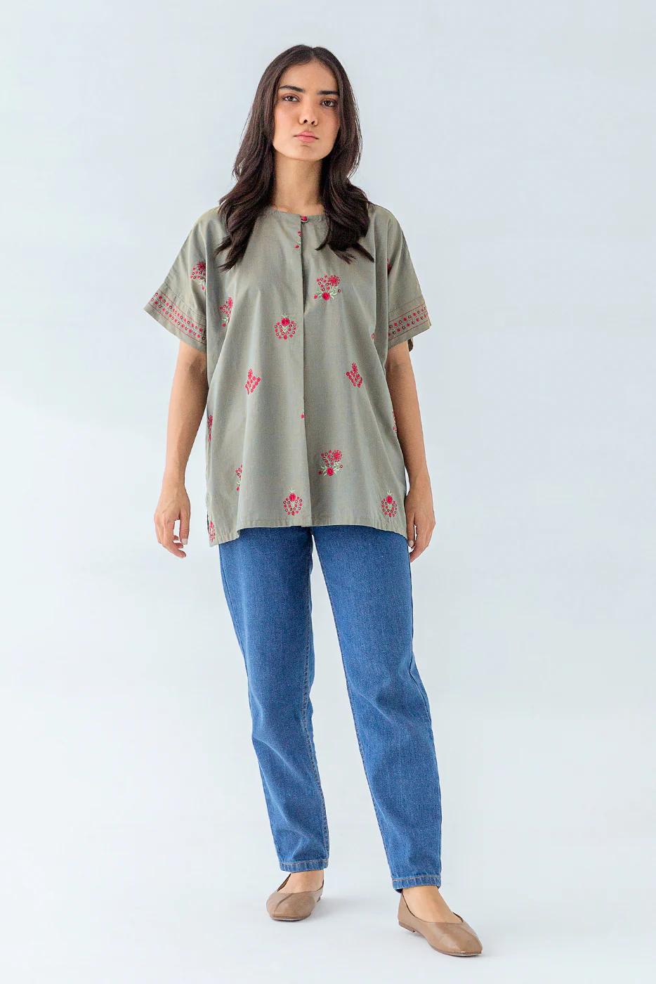 CHAMBRAY TOP (PRET) - Image 4