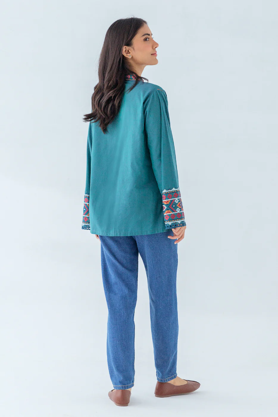 CHAMBRAY TOP (PRET) - Image 2