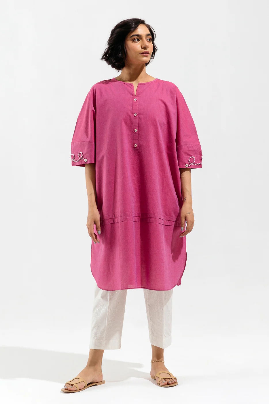 BASIC CHAMBRAY SHIRT (PRET) - Image 2