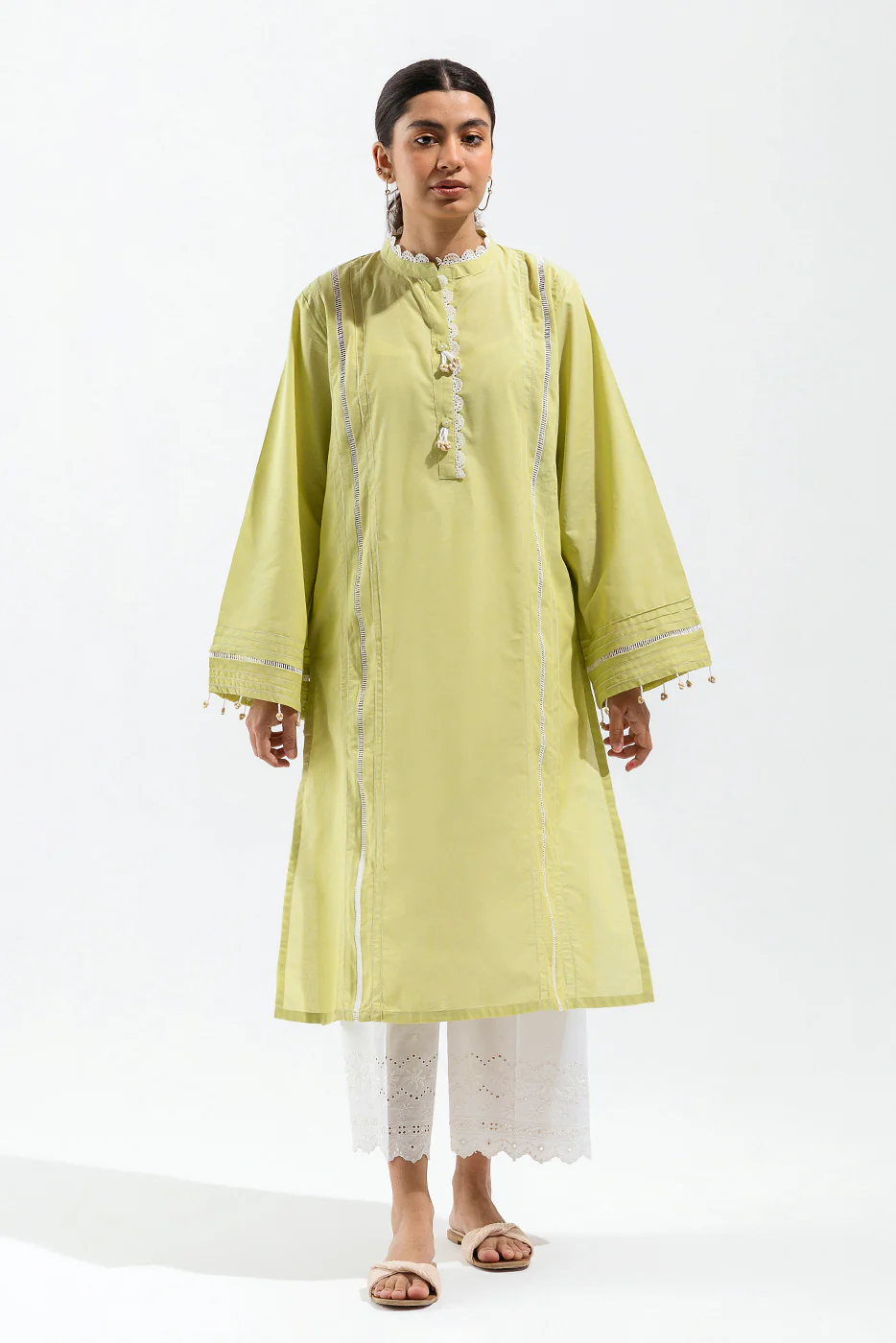 BASIC CHAMBRAY SHIRT (PRET) - Image 2