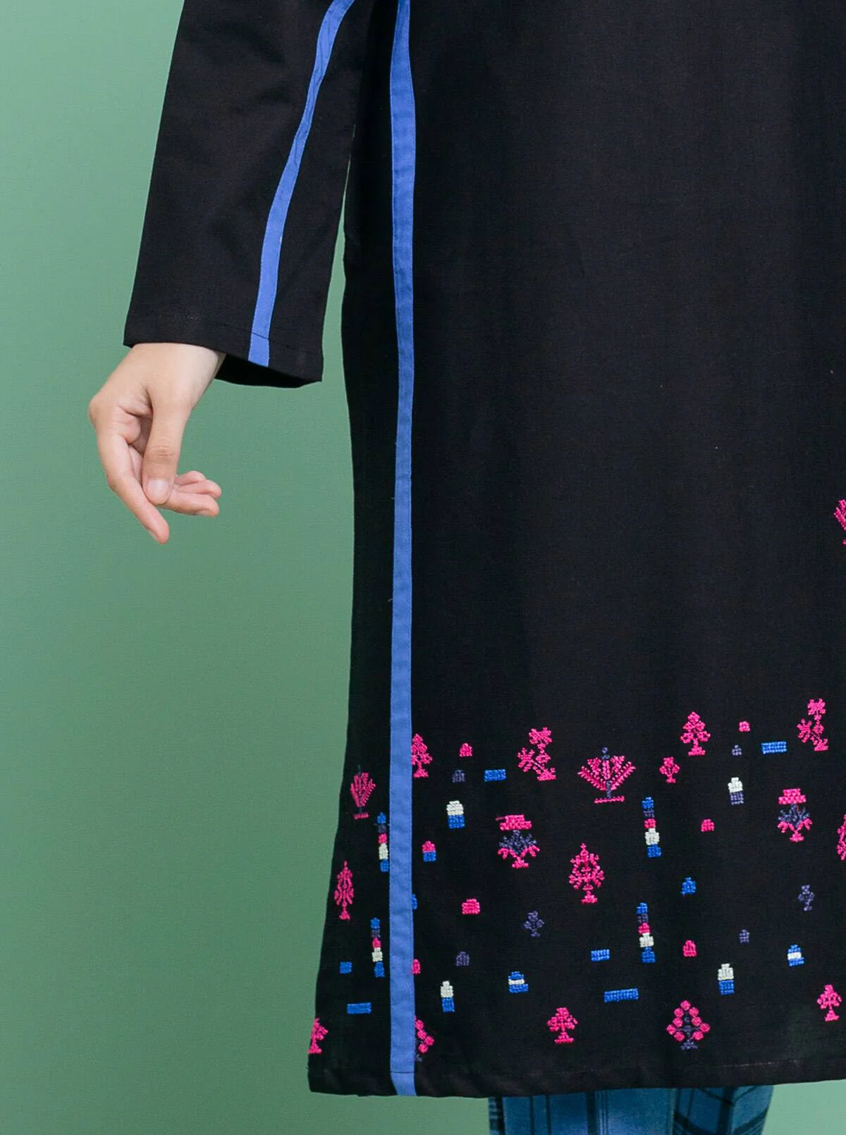 Embroidered Shirt With Pant - Image 2