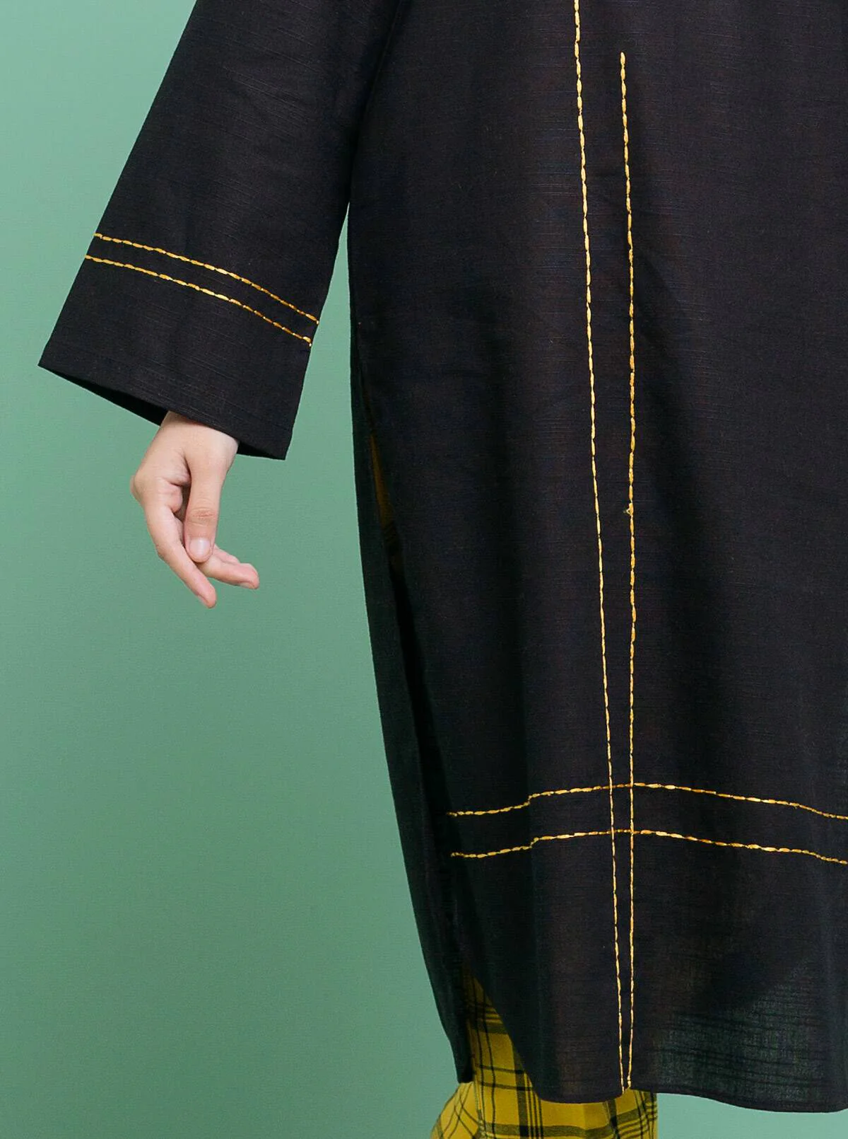 Embroidered Shirt With Pant - Image 2