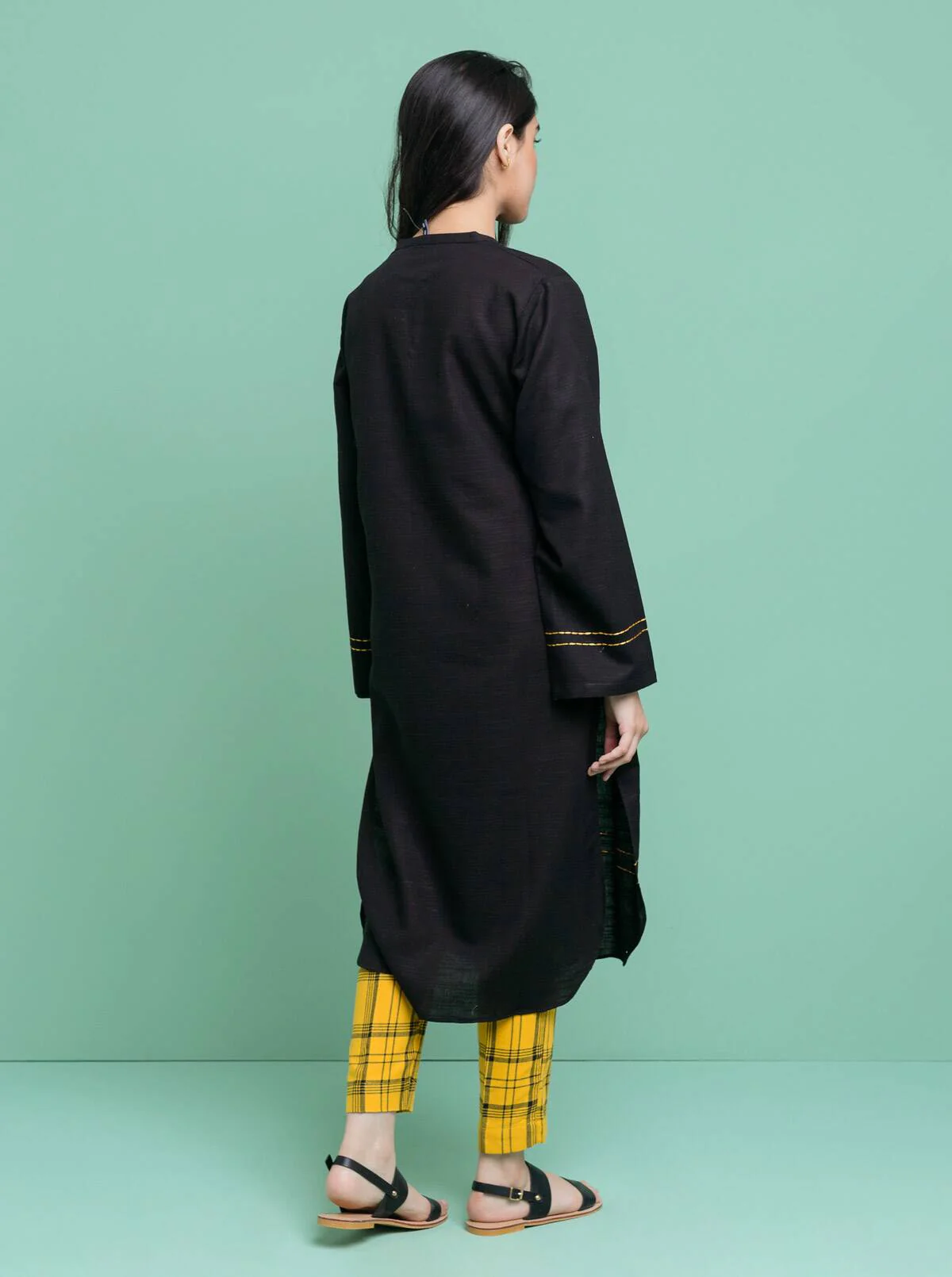 Embroidered Shirt With Pant - Image 3