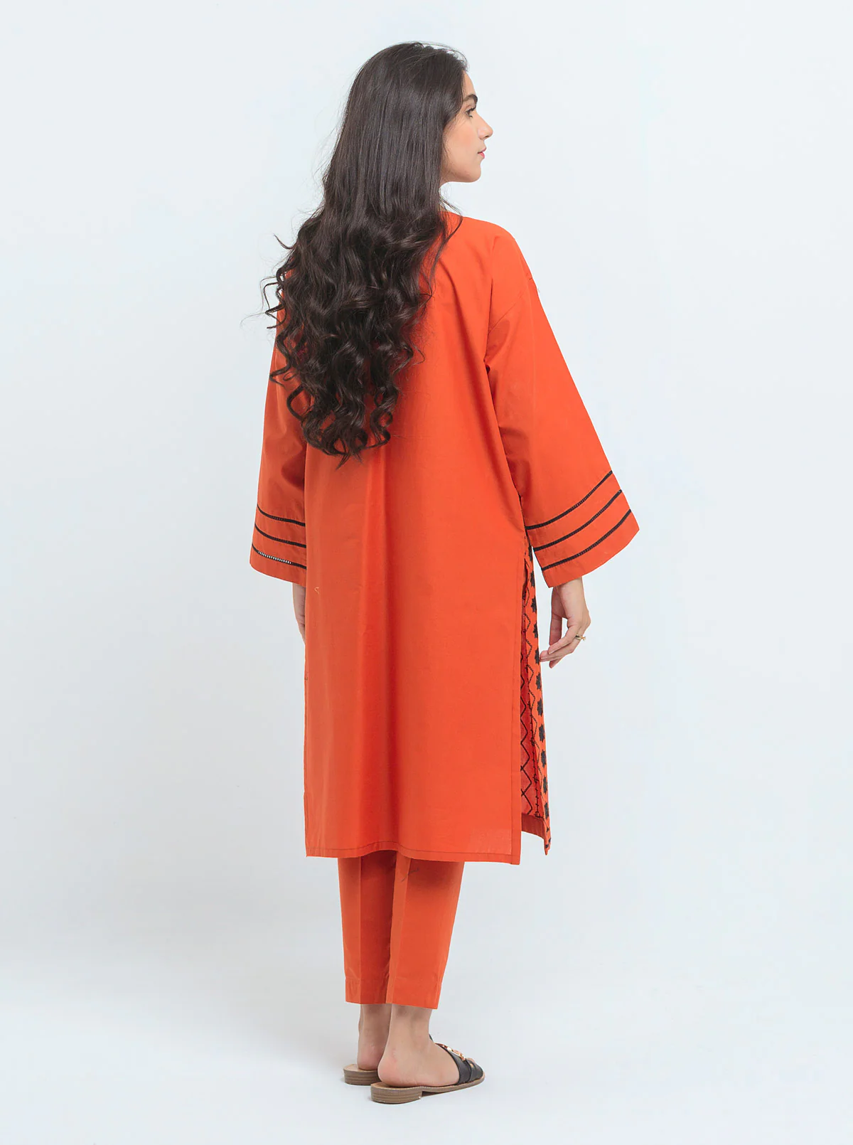 Embroidered Shirt With Pant - Image 3