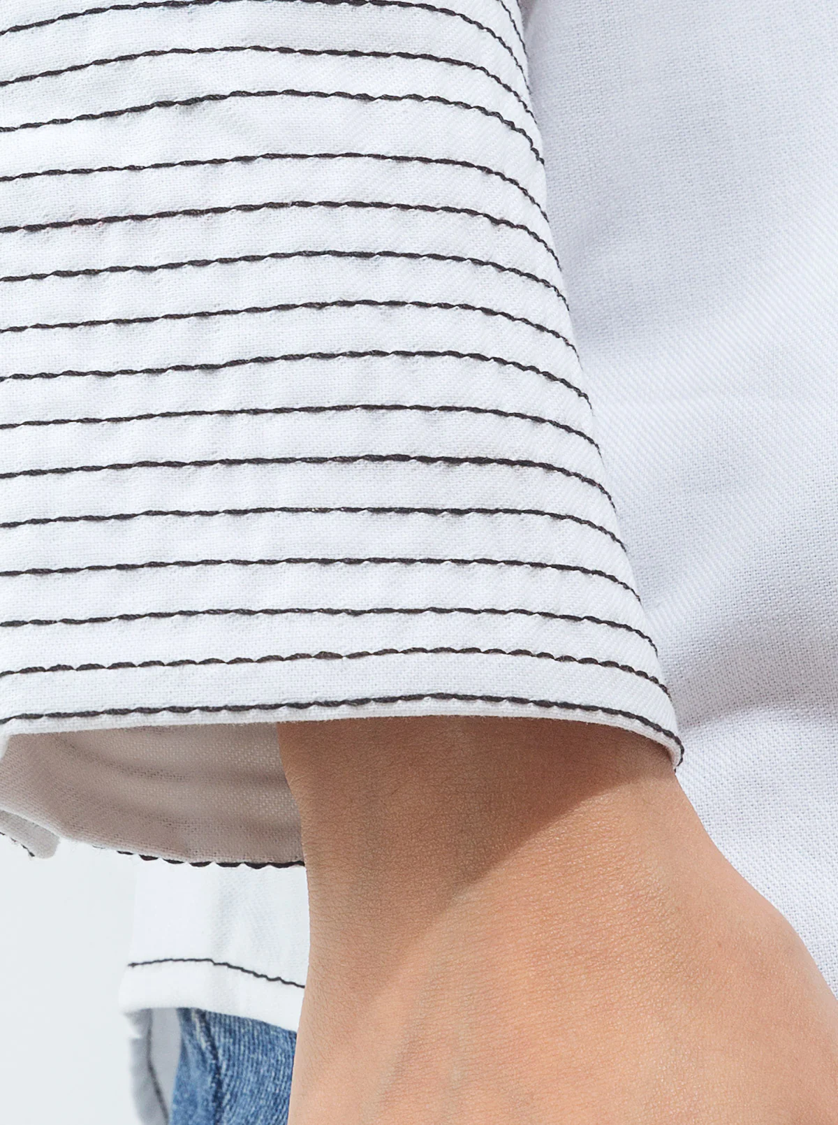 BASIC YARN DYED SHIRT (PRET) - Image 3