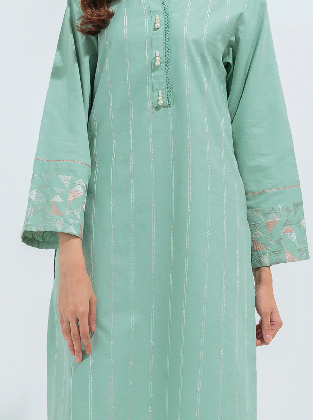 EMBROIDERED SHIRT WITH PANT - Image 2