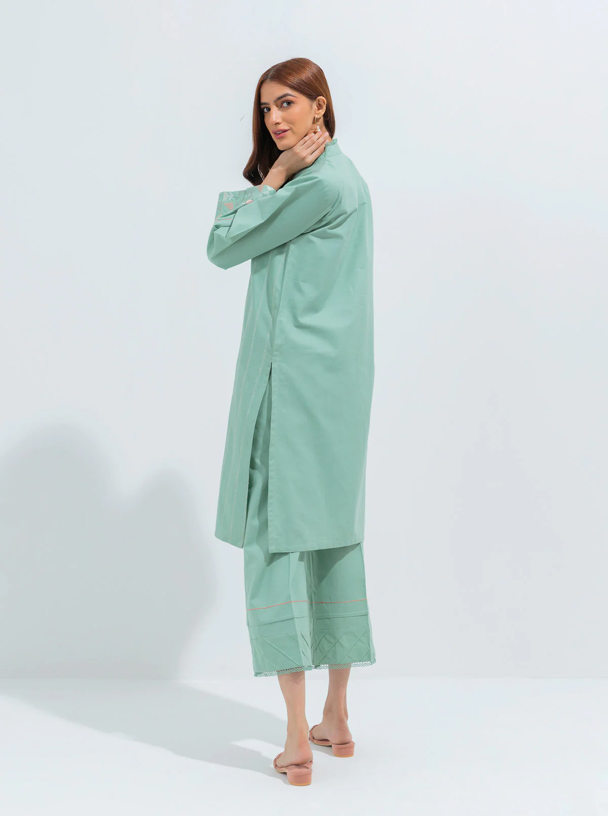 EMBROIDERED SHIRT WITH PANT - Image 4