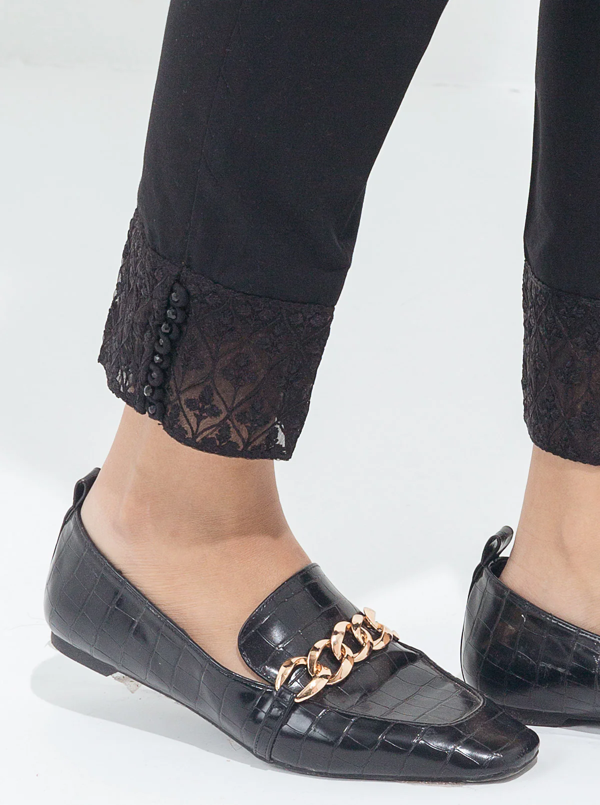 BASIC STRAIGHT PANTS - Image 2