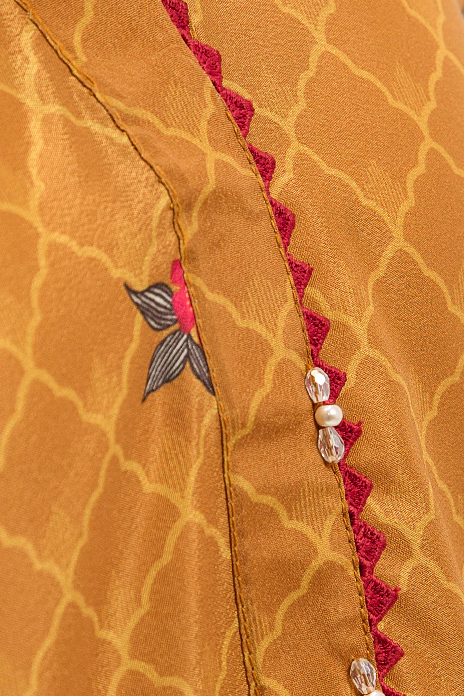 PRINTED CREPE SHIRT (LUXURY PRET) - Image 3