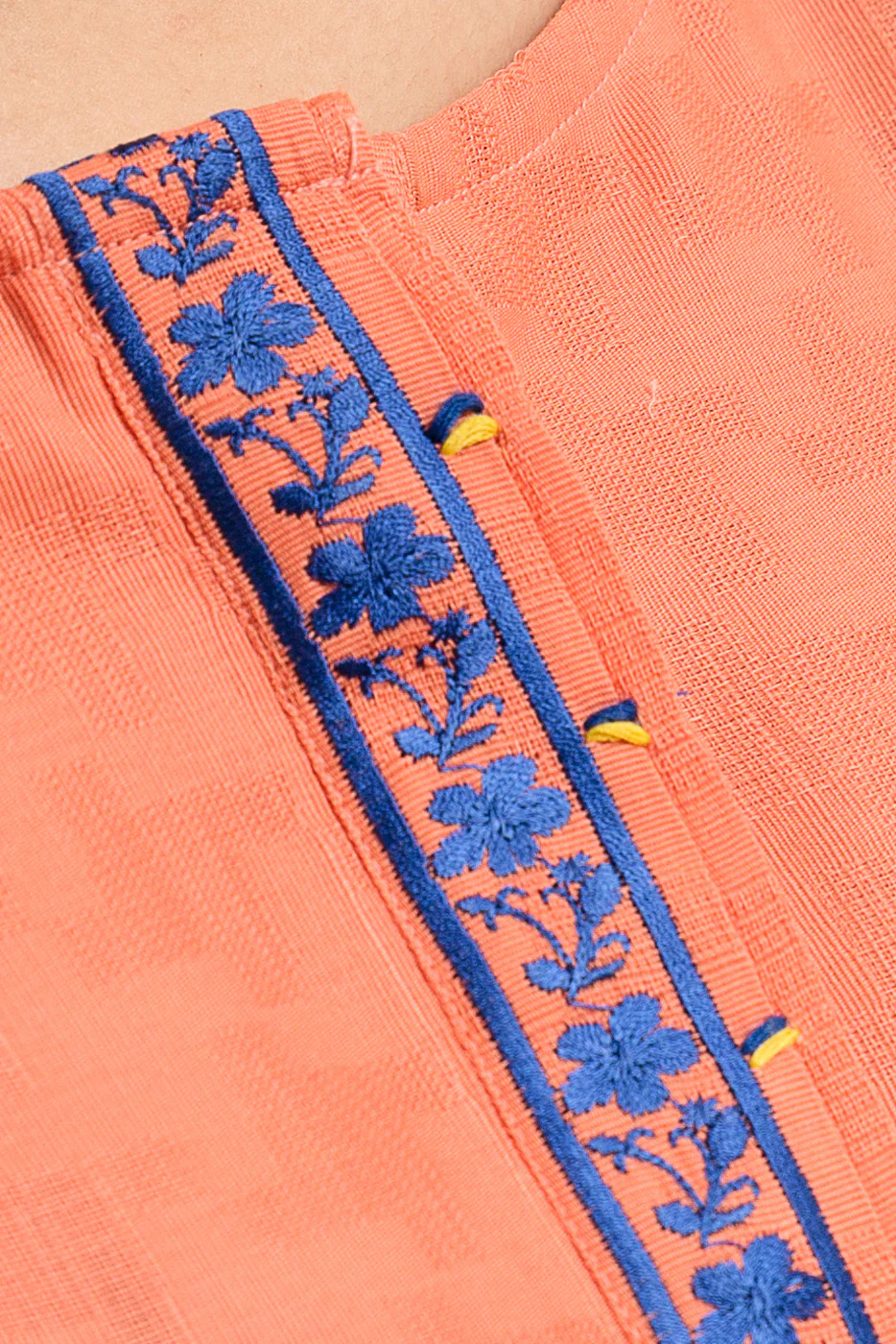 EMBROIDERED KHADDAR JACQUARD SHIRT (PRET) - Image 4