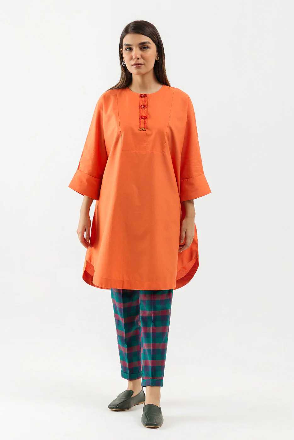2 PIECE BASIC KHADDAR SUIT (PRET) - Image 2